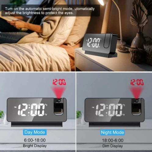 Digital Projector Clock | ساعة عرض رقمية