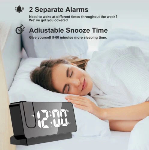 Digital Projector Clock | ساعة عرض رقمية
