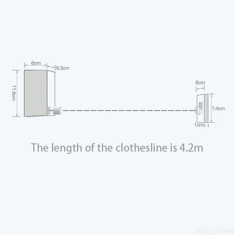 Telescopic Clothesline | حبل غسيل تلسكوبي